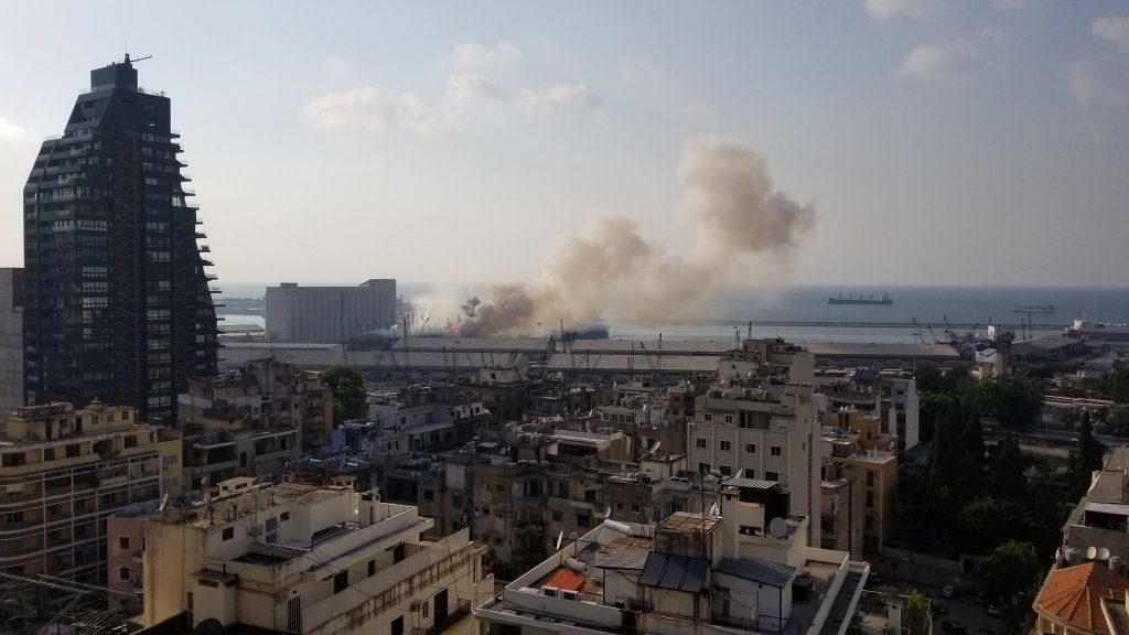 [UPDATE] - Massive Explosions at Beirut harbor | √ HO1 – Holistic ...
