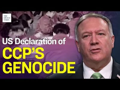 Mike Pompeo Declares China's Atrocities in Xinjiang ‘Genocide’ | Epoch News | China Insider 6