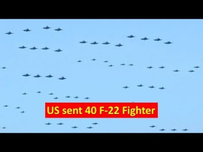 (Jan 24) US Air Force is deploy 40 F-22 Raptor stealth fighters to Fight China in SCS 1