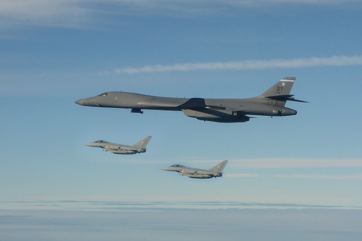 U.S. Air Force Bomber Task Force Integration with NATO Baltic Air ...