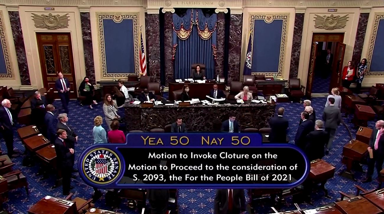Senate Republicans block Democrats’ Voting Rights Bill | √ HO1, the #1 ...