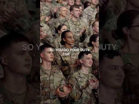 “As Commander in Chief, I will always do and fulfill my duty to you ...