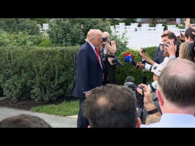 President Trump Gaggles with Press Before Departing the White House, Sep. 11, 2025 7