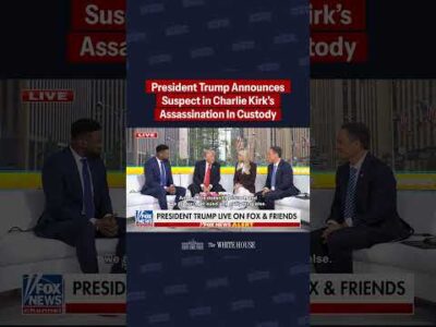 BREAKING: The suspect in Charlie Kirk's assassination is in custody 9