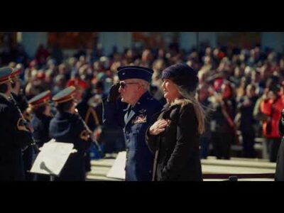 President Trump Honors Veterans Day at Arlington National Cemetery 7