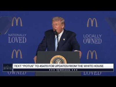 President Trump Delivers Remarks at McDonald's Impact Summit 10