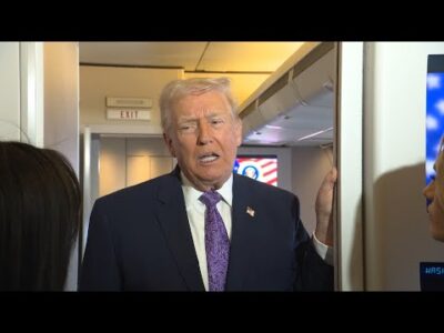 President Trump Gaggles with Press on Air Force One, Nov. 30, 2025 8