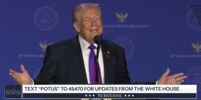 President Trump Attends the National Prayer Breakfast 10