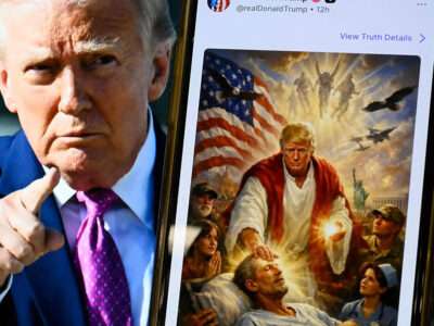 VP Vance Responds to Backlash Over President Trump’s 'Jesus-Like' Image 14