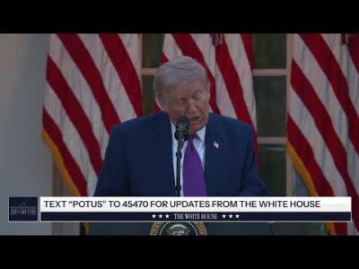 President Trump Participates in a Rose Garden Club Dinner 1