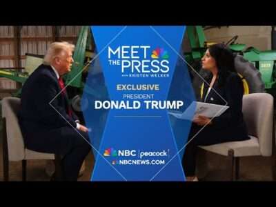 'Meet the Press' — June 7: President Donald Trump Interview 1