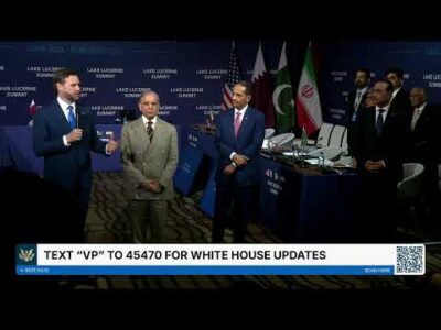 Vice President JD Vance Participates in Quadrilateral Meeting with Pakistan, Qatar, and Iran 1