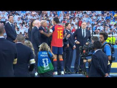 President Trump Participates in a FIFA World Cup Trophy Ceremony 2